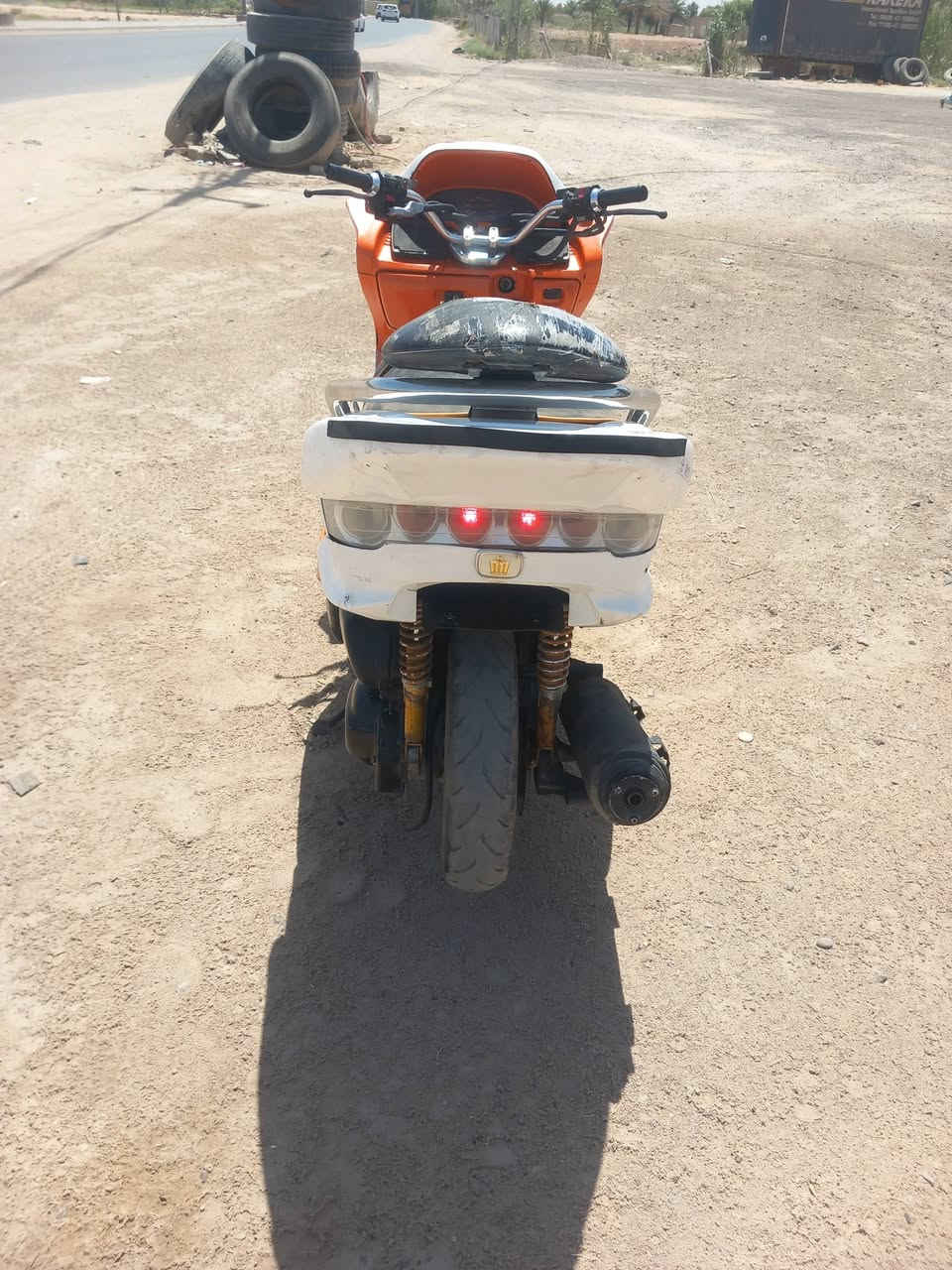 لبيع دراجه ماجسته 250ss كهربائيات كله شغاله نكره سلف محرك ناعم  وجه بومه رياضي جنح رياضي بك لايت رياضي دواسات رياضي داخل برتقالي مسجل شغاله لايت زنون عالي ناصي سعر ((٤٥٠)) بيه مجال مكاني بابل   ***********
