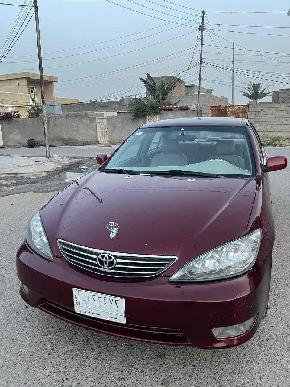 سلام عليكم للبيع كامري موديل 2003 خليجي محرك 4 سلندر صبغ عام  سياره جاهزه محرك كير تبريد ثلج ❄️ رقم بغداد تحويل مباشر مكاني صلاح الدين الضلوعيه 

‭0782 833 1593‬
