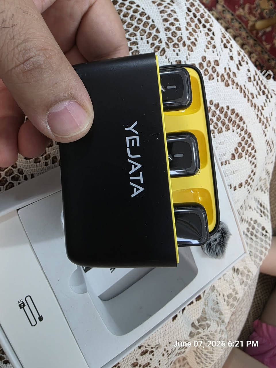 نك مايك ماركة مرتبة جدا

تايب سي


**إذا كنت صاحب هذا الإعلان وتريد حذفه لأي سبب، رجاءا أرسل رسالة إلى الدعم الفني**