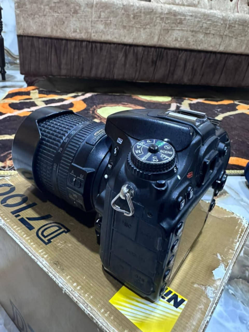 نيكون 7100
نظافة 95%
 ملحقاته
عدسة 18.140 الاصلية مع هود العدسة والكب الامامي للعدسة
شاحنة مع كيبل الشحن
بطارية
احزام كتف
كارتون الكاميرا وجياستها
شترها 25K فقط
سعرها 550
عنواني /ناصرية مركز ناصرية, ذي قار


**إذا كنت صاحب هذا الإعلان وتريد حذفه لأي سبب، رجاءا أرسل رسالة إلى الدعم الفني**