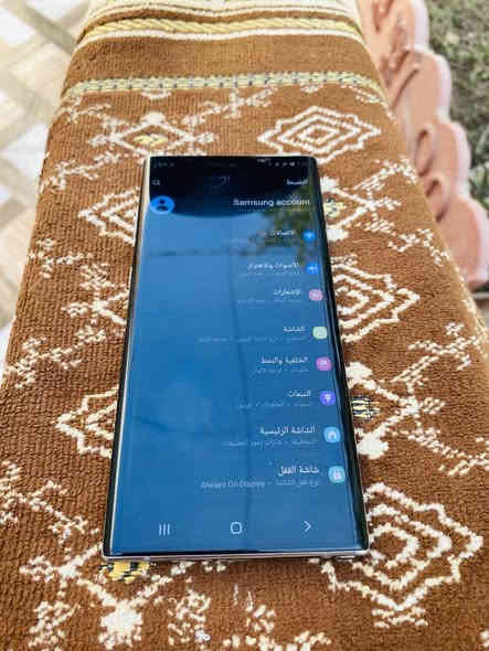 سلام عليكم للبيع السلام عليكم للبيع سامسونك نوت10+ النسخه العربيه  شرق اوسط بي فطر بشاشه صغير ممأثر ع لمس ولا ع ايشي جهاز نضيف كلش كله شغاال ذاكره256//الداخليه12 بصمه ..قلم ..نت صوت ..اتصال كلشي بي شغاال  السعر 140مجال قليل  شراي يتصل *********** مكاني ديالى جلولاء
