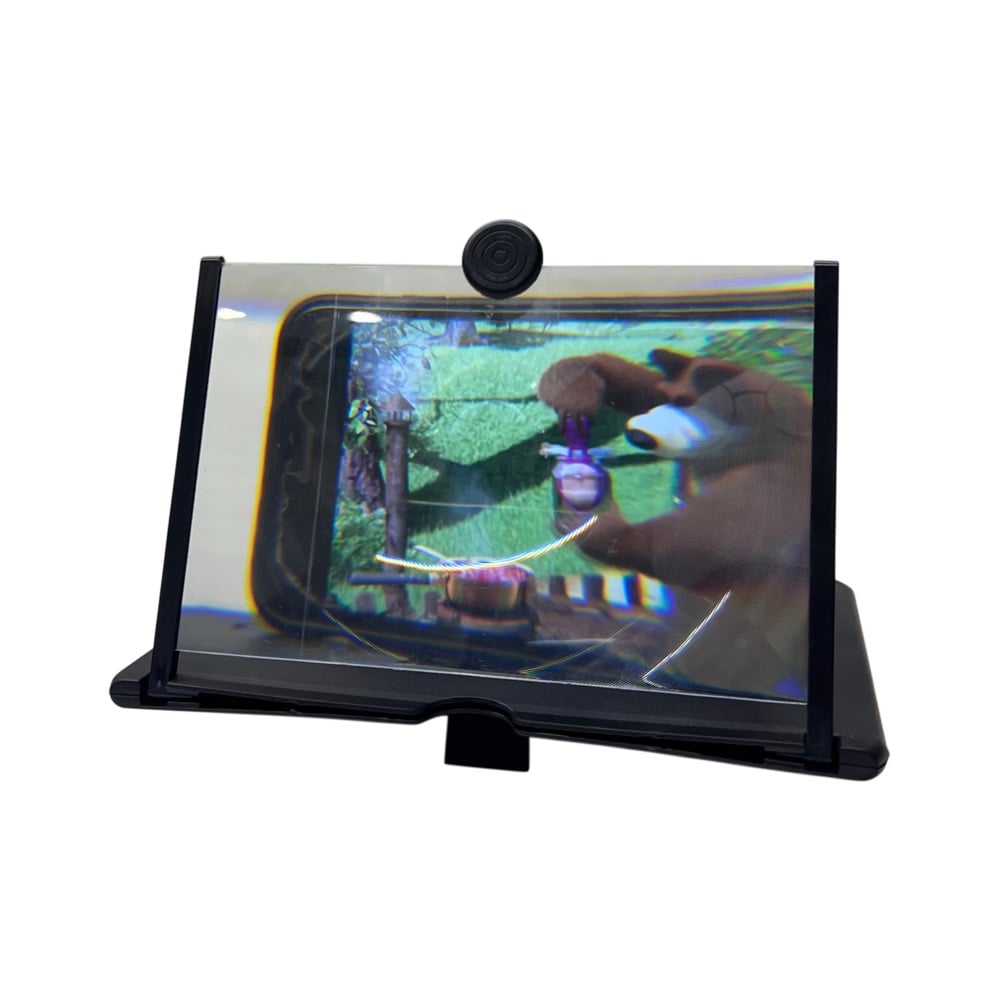 مكبر شاشة الهاتف ثلاثي الأبعاد المحمول – Mobile Phone Video Amplifier

حوّل مشاهدة الفيديوهات على موبايلك إلى تجربة أوضح وأسهل مع مكبر شاشة الهاتف المحمول بتصميم قابل للطي وخفيف للحمل.

• يعمل على تكبير شاشة الهاتف لعرض أوضح للفيديوهات

• مناسب للهواتف المحمولة بحجم أقل من 7 إنچ

• تصميم قابل للطي وسهل الاستخدام والحمل

• يحتوي على حامل سفلي لتثبيت الهاتف أثناء المشاهدة

• عدسة أكريليك مع هيكل مصنوع من ABS + Acrylic

• مسافة مشاهدة مثالية من 1 إلى 2 متر

• اسم المنتج: Mobile Phone Video Amplifier
• نوع المنتج: مكبر شاشة للهاتف المحمول
• الأبعاد: 22×17 سم
• الخامات: ABS + Acrylic lenses
• مسافة المشاهدة المناسبة: 1–2 متر
• الوظيفة: تكبير الشاشة + حماية للعين + حامل للهاتف
• مناسب للهواتف: أقل من 7 إنچ