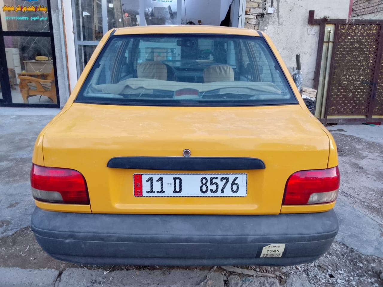 سايبا موديل 2011
مكينة جيدة جدا 
كير صدر جيدة جدا 
كشر نظيف 
سنوية نهاية 2030 
رقم دولي 
شواصي شركة 
تخم تاير جديد 
غرامات امصفرة هيئة علية 80 الف 
السعر 25 $ 
العنوان بغداد جديدة 
الرقم ***********
