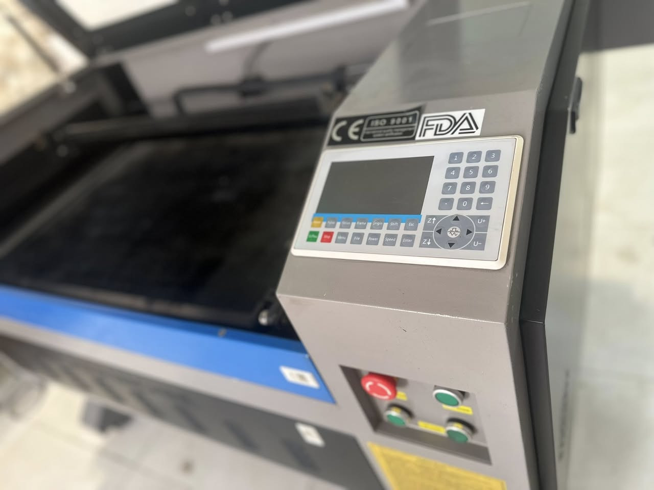 Cnc co2 90 x 60
100 wat
مساحة عمل تصعد وتنزل كهربائية 
نظام سكك 
Rd works 
مستخدم 
شغال وع الفحص 
مع جلر تبريد مع شافط فان 
المكان اربيل


**إذا كنت صاحب هذا الإعلان وتريد حذفه لأي سبب، رجاءا أرسل رسالة إلى الدعم الفني**