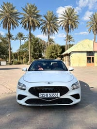 اسلام عليكم جنسيس G70.2023برستيج فول الفول داخل احمر  رادار امامي  اشا...