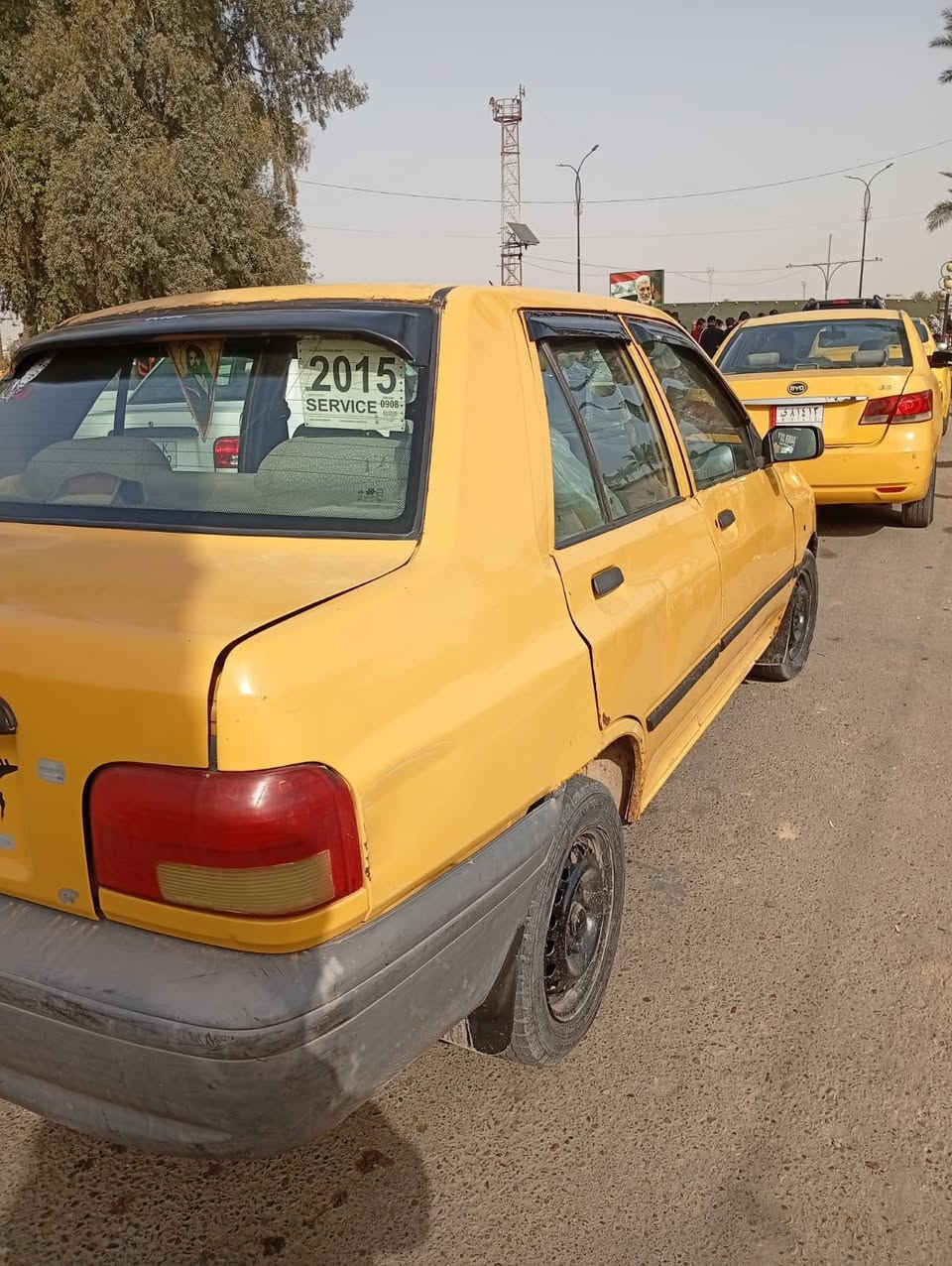 للبيع سايبا 2015 رقم بغداد بيها شاصي ملحوم ومصلح خياسات الجنطه السعر 27وبيها مجال مكاني بغداد تقاطع النهروان ‏‪***********‬‏
