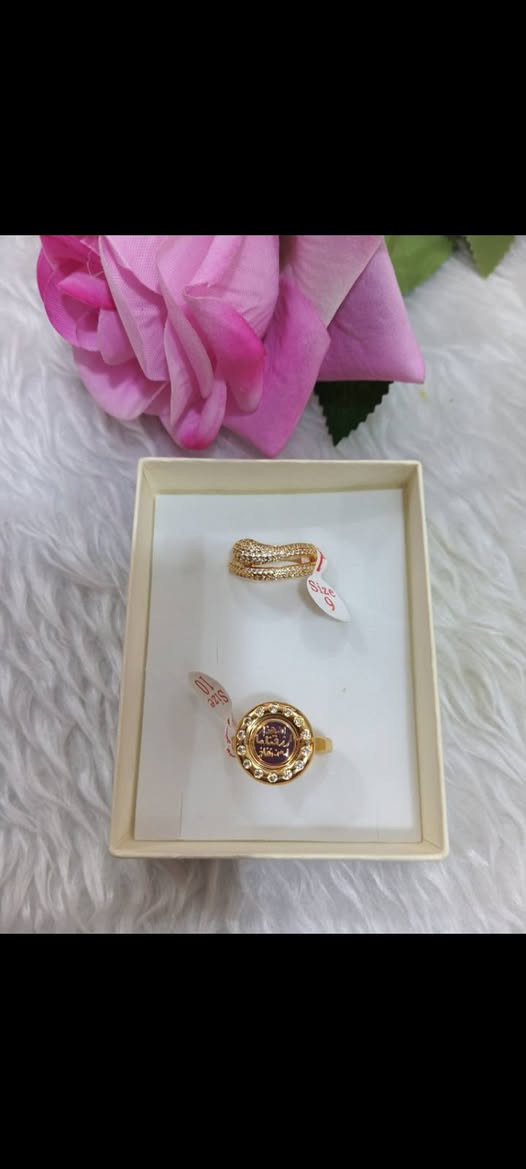 حلقات ومحابس نسائية من الذهب البرازيلي ✨
تصميم أنيق ✨ جودة عالية ✨ لون ثابت
تناسب كل الأذواق والمناسبات 💍💖
متوفر توصيل لكل المحافظات 🚚📦


**إذا كنت صاحب هذا الإعلان وتريد حذفه لأي سبب، رجاءا أرسل رسالة إلى الدعم الفني**