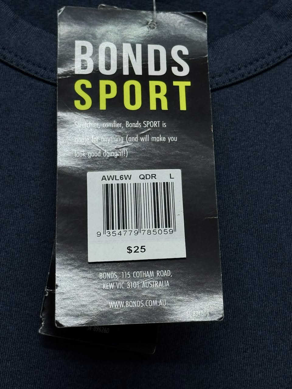 تيشيرت BONDS SPORT ‏اورجينال نضافة 100‎%‎

قياس : L

‏ DESIGNED IN AUSTRALIA

غير مستخدم

———————————————-

يوجد توصيل 🚚 ( بغداد - محافظات العراق )

☎️رقم الهاتف : ***********

للحجز - دايركت
