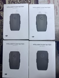 يتوفر بطاريات درون dji مافيك 2 جديدة لوك غير مستخدمة   للحجز او الاستف...