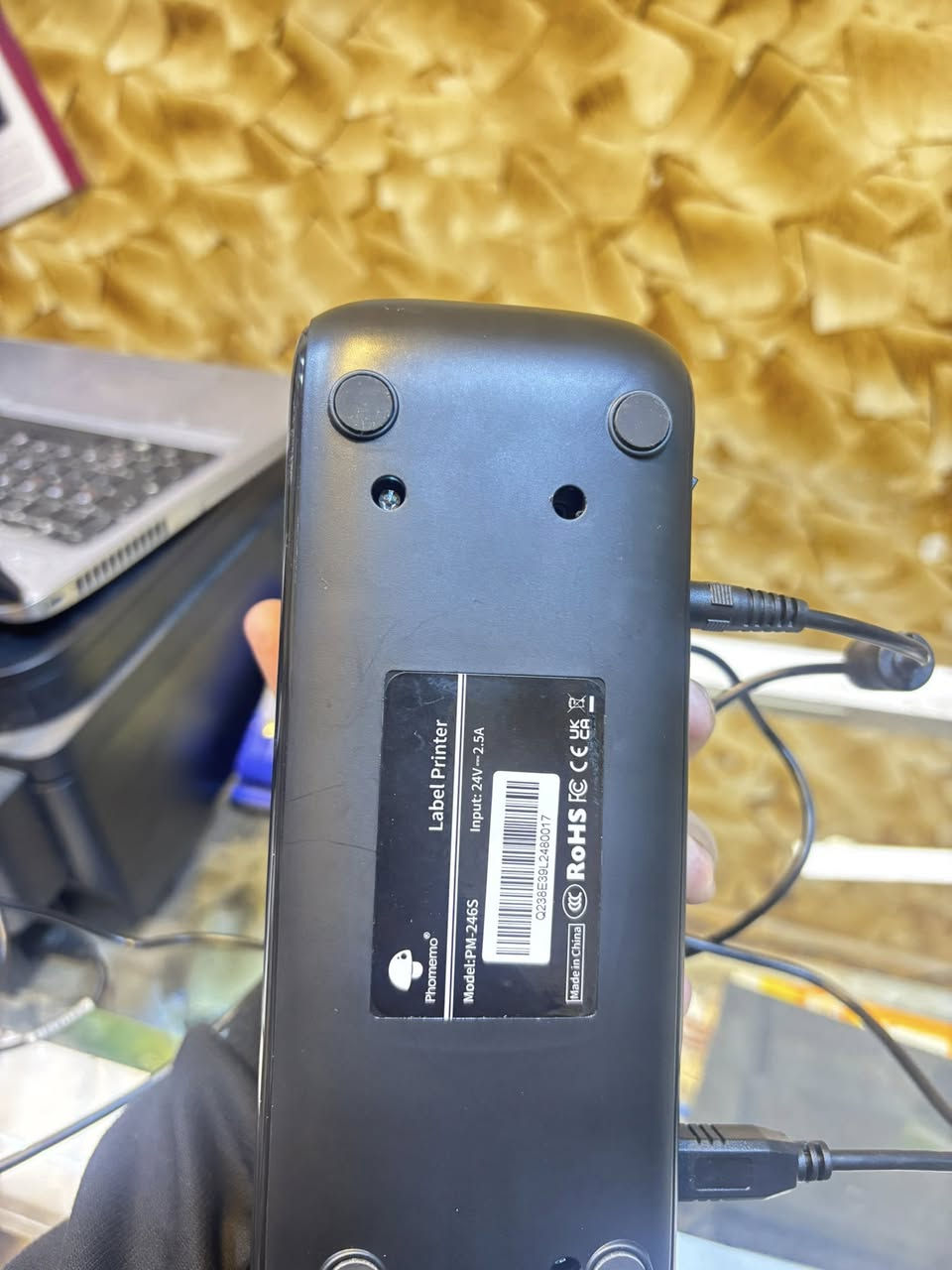 🚀 للبيع طابعة ليبل حرارية احترافية 4×6 🚀

✨ Phomemo PM-246S – شركة Phomemo العالمية
طابعة عملية وسريعة، مثالية لأصحاب المتاجر والتجارة الإلكترونية 📦🖨️

✅ المميزات:
 • طباعة حرارية ❌ بدون حبر
 • تدعم ليبل الشحن 4×6
 • طباعة واضحة وسريعة ⚡
 • سهلة الاستخدام والإعداد
 • مناسبة للشحن، الباركود، العناوين، المتاجر أونلاين

📌 الحالة:
🆕 مستخدمة مرة واحدة فقط
📦 مع كافة ملحقاتها الأصلية (كابل + محول + كل ما جاء معها)

💬 السعر في التعليقات
📩 للاستفسار يرجى التعليق أو المراسلة خاص


**إذا كنت صاحب هذا الإعلان وتريد حذفه لأي سبب، رجاءا أرسل رسالة إلى الدعم الفني**