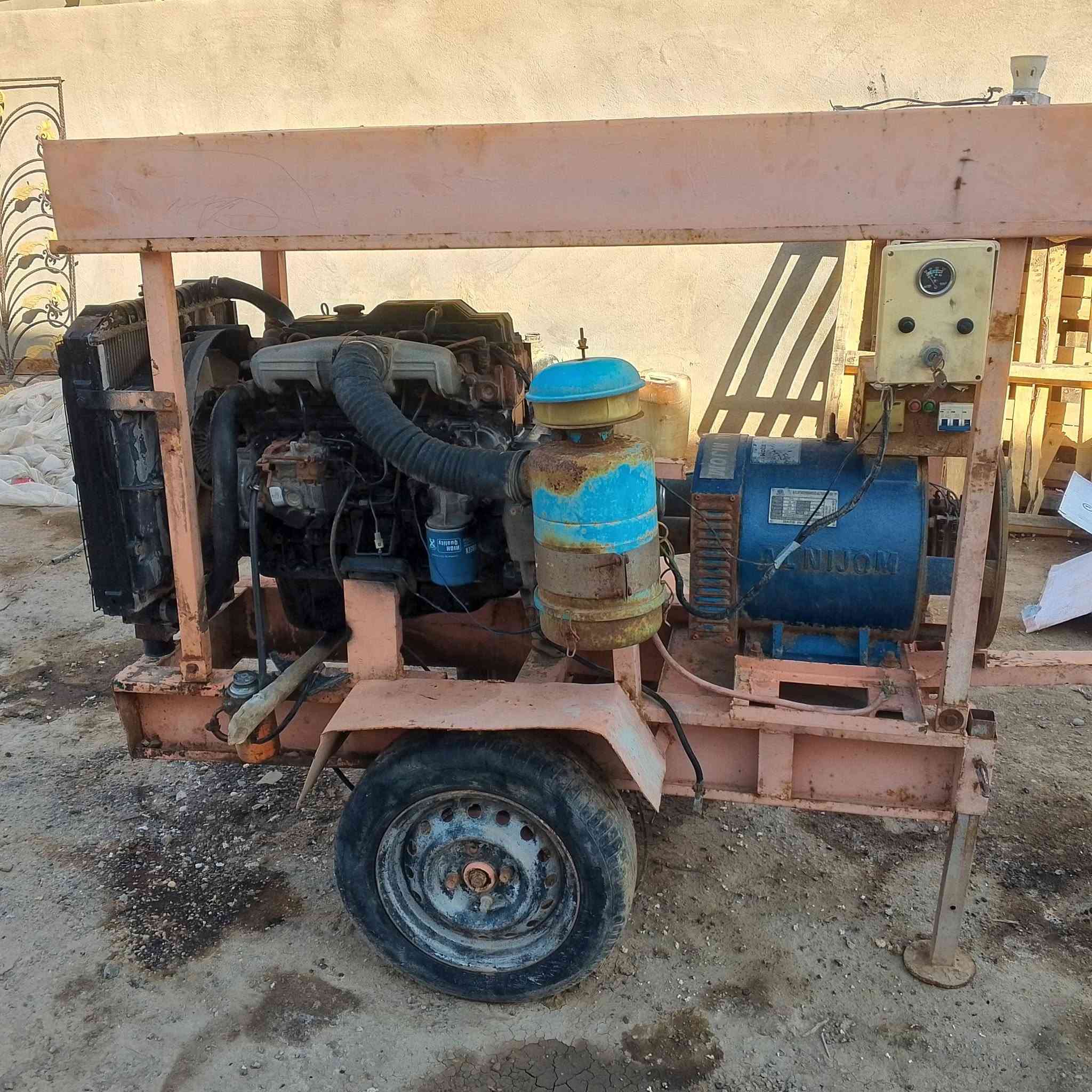 سلام عليكم مولده كيا البيع 2701 مكينه خير من الله راس توليد 24كيفي ثري فيز عنوان بابل قضاء القاسم ***********.    ***********
