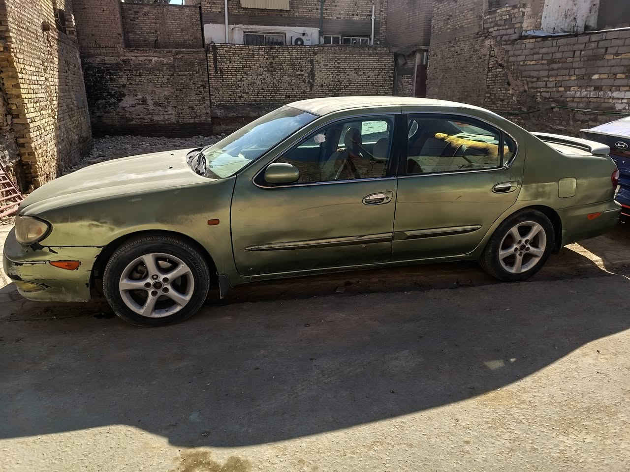 نيسان مكزيما ٢٠٠٣ رقم بغداد ترايك وين مايعجبك  للاستفسار الاتصال على الرقم *********** العنوان الديوانية الحمزه الشرقي
