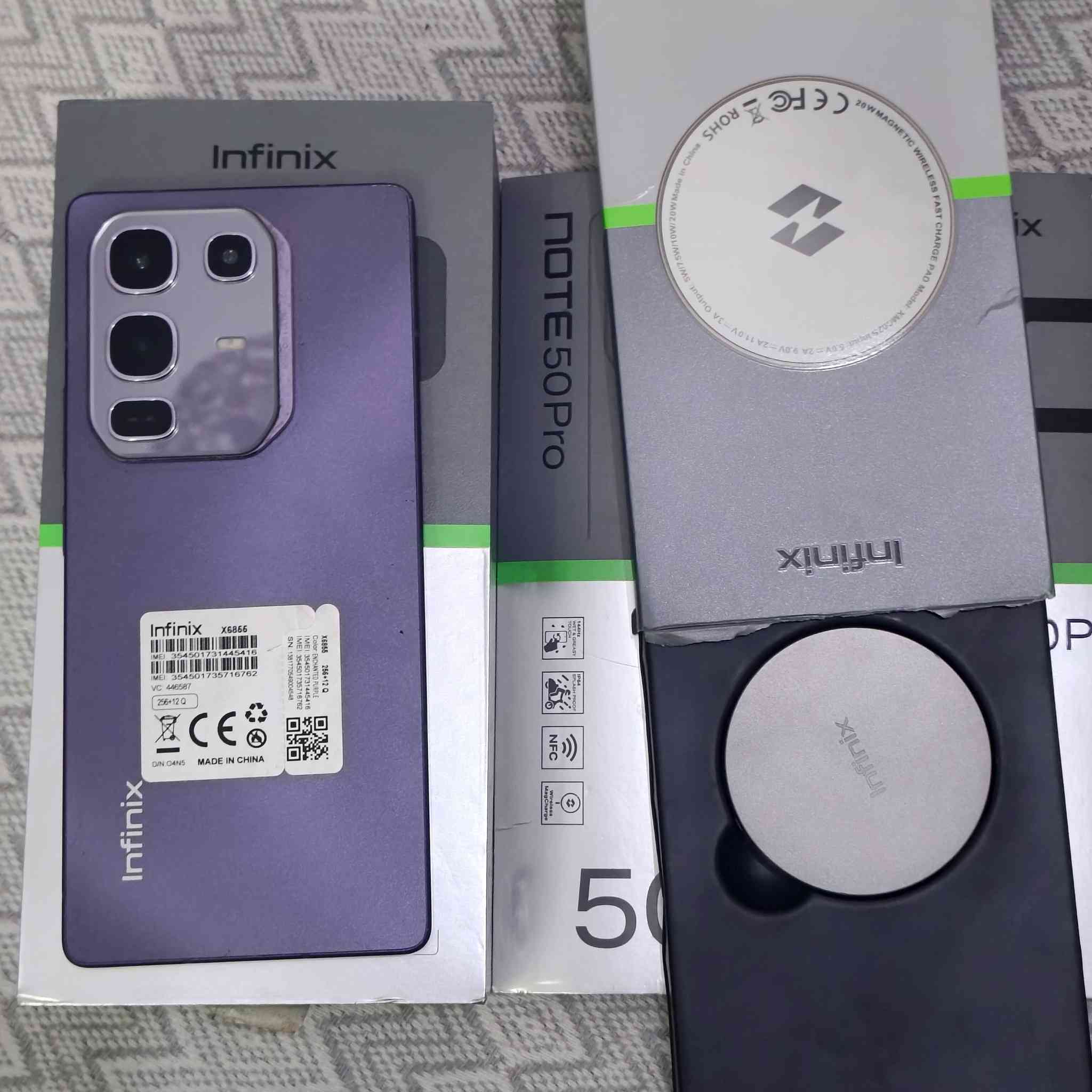 تلفون انفنكس هوت 50برو تلفون جديد شخط ما بي على لفحص ذكره256 رام12+12بطارية5200 شاشه 1080*2436 تلفون مكفول السعر 330
العنوان نجف 
رقم الهاتف ***********
