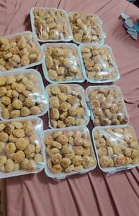 كليجة العيد • نص كيلو مجاني • جوز تمر لحلقوم