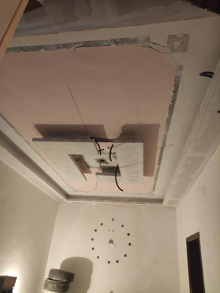 خلفه جبس بورد وديكورات التواصل ع رقم ***********
