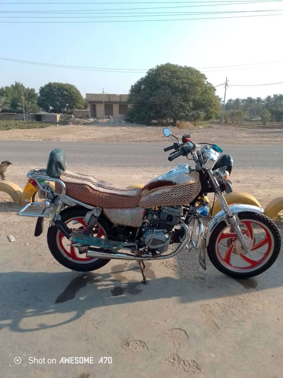 سلام عليكم دراجه جونده (كلك كلك) اوراق ضايعه عندي دراجه خير من الله مكينه مفتوحه بس زينه مكان الدراجه بابل الحمزه الغربي هاذا رقم راعيه ***********السعر تعال خاص وتدلل
