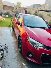 للبيع كورلا 2017 وارد بيهه خمس قطع صبغ فقط اثر جراد السياره فوول مواصف...