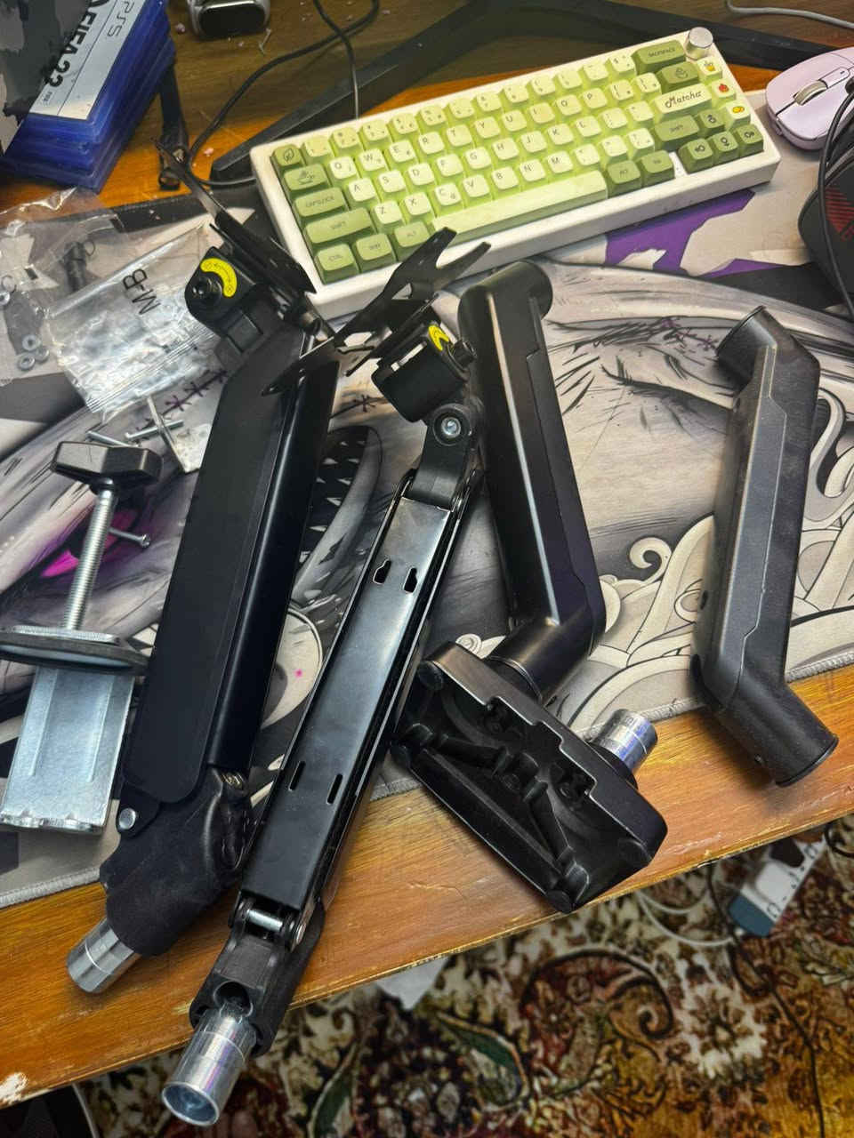 سلام عليكم
ستاند شاشتين مونيتر 
يتحمل وزن 
حديد ثقيل 
للبيع سعره 30
🚨كامل ملحقات مابي اي نقص🚨


**إذا كنت صاحب هذا الإعلان وتريد حذفه لأي سبب، رجاءا أرسل رسالة إلى الدعم الفني**