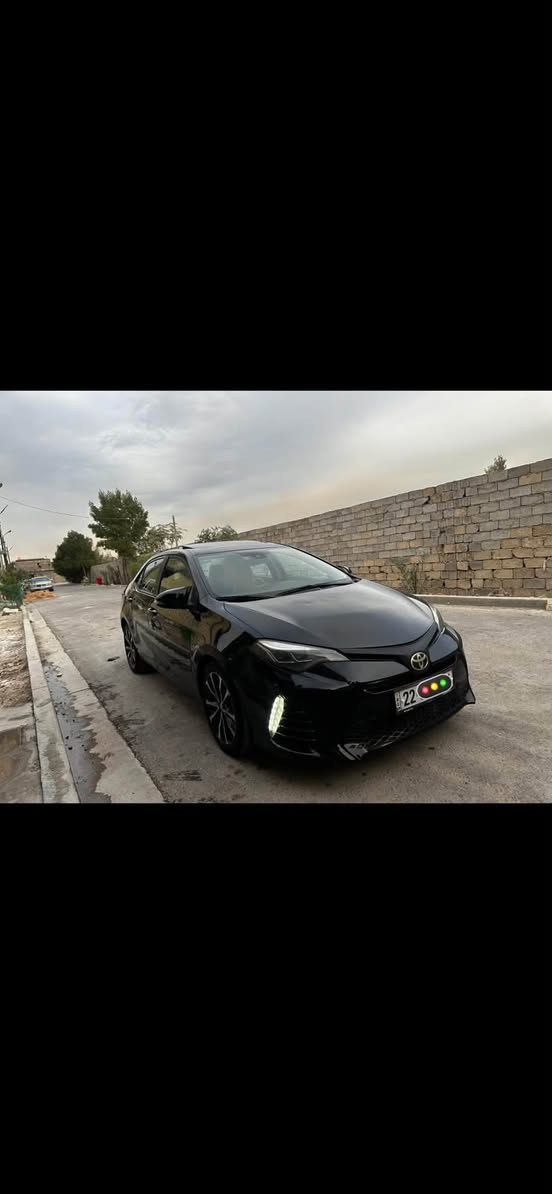 كورلا موديل 2018 / مواصفات / se
وارد امريكي بيه بنيد وجاملق من امريكا  
الدعاميه مغلفه فابلون 

كير ومحرك 1800 ع فحص 

فتحت سقف
بصمه وبصمه ابواب 
وبقيت مواصفاته معروفه 
رقم اربيل باسمي تحويل او وكاله 
السعر : 132 ورقه 
بغداد - الغزاليه 
 واتساب -  ***********
