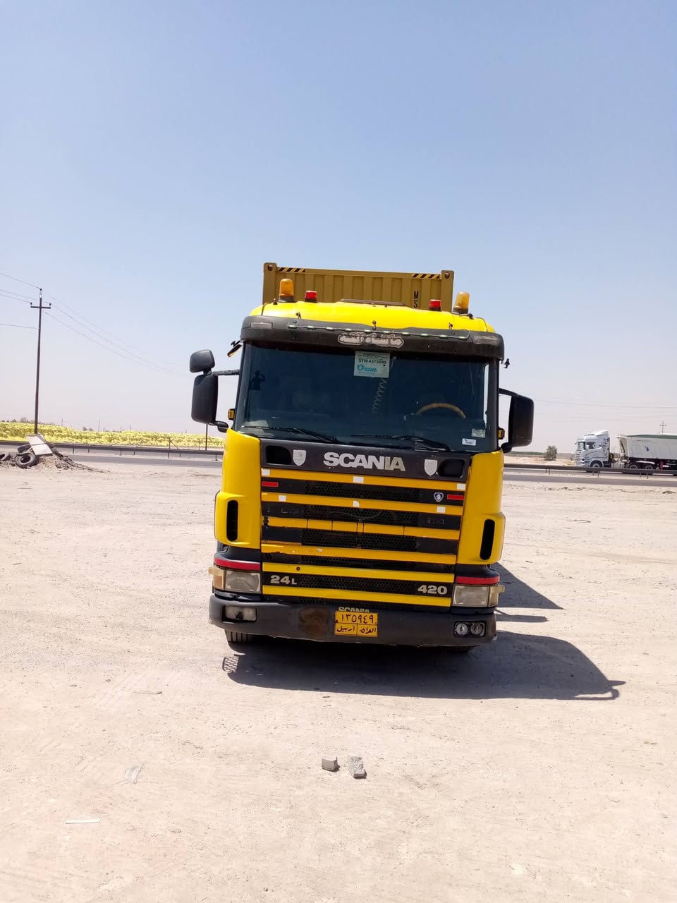 السلام عليكم اسكانيا 2003تخم تاير محرك نجكتر نضيف سياره جاهزه شرط التحويل السعر 185وبيها مجال

‏‪***********‬‏
