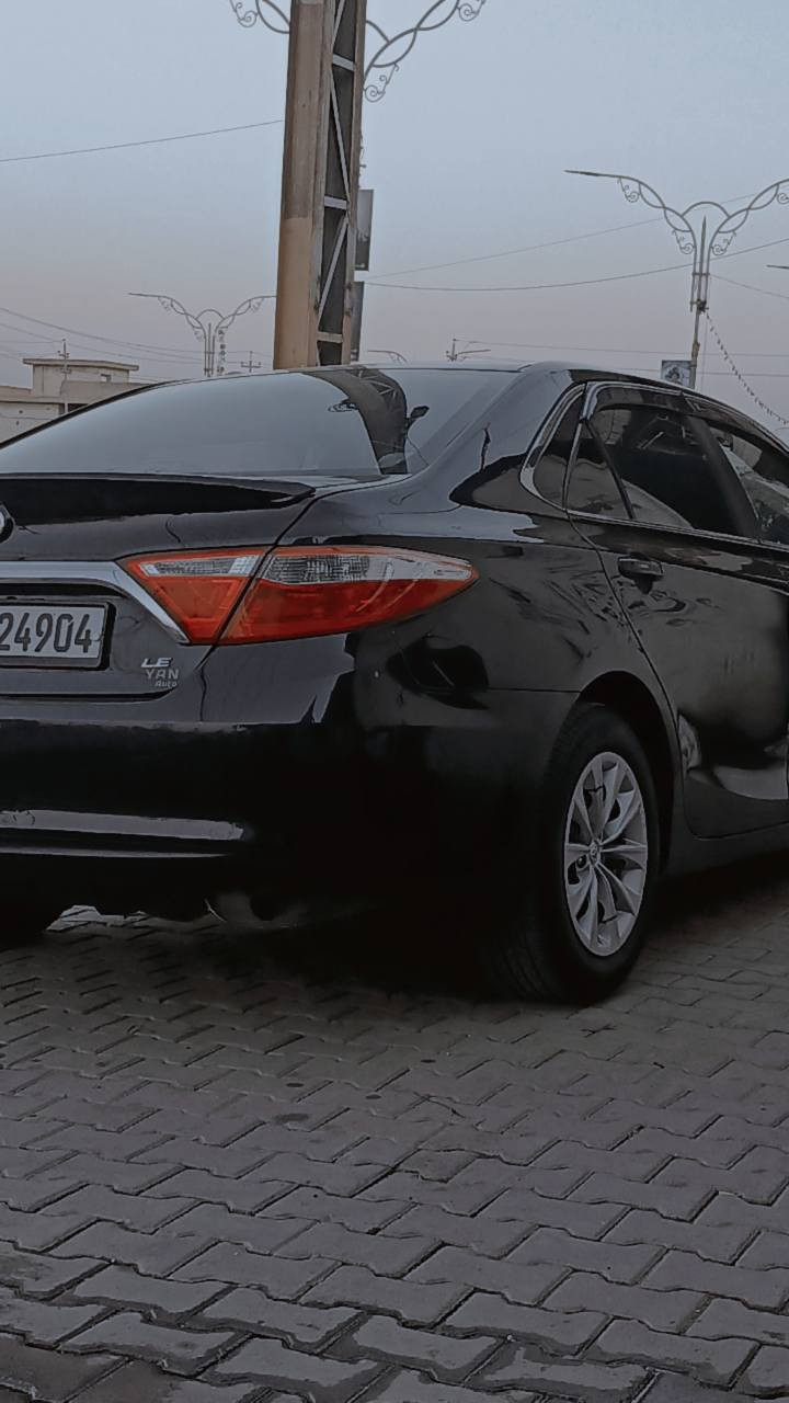 سيارة للبيع كامري 2017 موصفات Le ماشي 166كيلو بيه صبغ بونيد فقط واشويه حك شبر بل جاملغ الخلفي فقط سنويه جديد بسمي شرط تحويل السعر 150 بيه مجال بسيط للاستفسار *********** طوز, صلاح الدين
