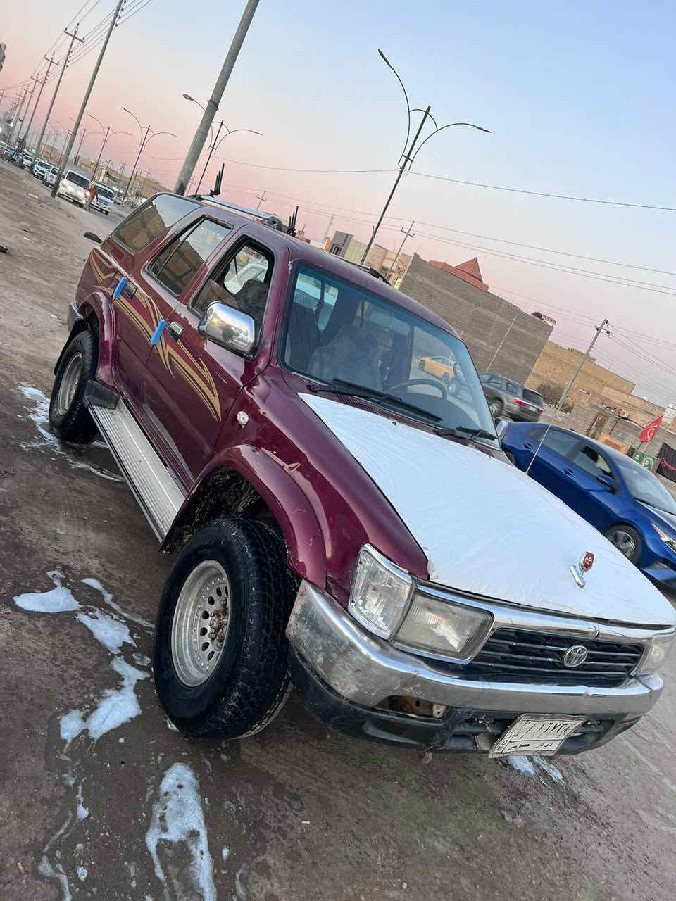 سلام عليكم جيب تيوتا ١٩٩٥ مكفوله من الضربه والعيب اشرعي كير محرك بطه ٢٥٠٠ كله جاهزه من كلشي كهربايات كله شغاله تحويل مباشر رقم ت *********** لسعر 48 مكلف بلنشر ناصرية, ذي قار
