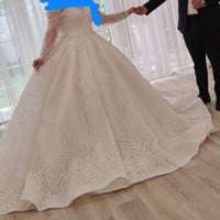 بدلة عرسي • هاند ميد • مقاس 36-40