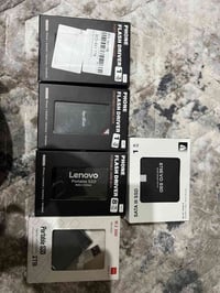 ٥ قطع • هارد داخلي 1TB • هارد خارجي 8TB