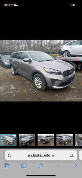 السلام عليكم 
بيع كية سورينتو 
المديل : 2019
الوارد : امركي 
حجم المحرك : 6 سلندر
المقاعد : 7 راكب 
اللون : رصاصي غير محدد
الضرر : تعديل بارد في الباب الخلفي كما موضح في الصور 
رقم اللوحة : بغداد خصوصي 
للاستفسار : مراسلة الصفحة او الاتصال بالرقم ***********
