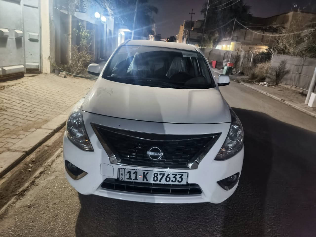 سلام عليكم نيسان صني هندي مديل 24 داخلة ضمان شركة السور مكفولة كفالة كاملة شرط ماشية ١٣ بعدها زيرو بيها مكفولة كاملة  دحجة  خفيفة وبس وباقي مكفول واي تفاصيل تريد سنوية باسم شركة عليها تسديد بنك ل٢٠٢٧  اطيك وكالة اطيك مكاتبة واستعمال نضيف كلة محسن اي تواصل رصيد واتساب***********. 125 مالت مستعجل
