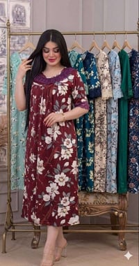 دشداشه نسائي • مقاسات L XL XXL • توصيل كل المحافظات