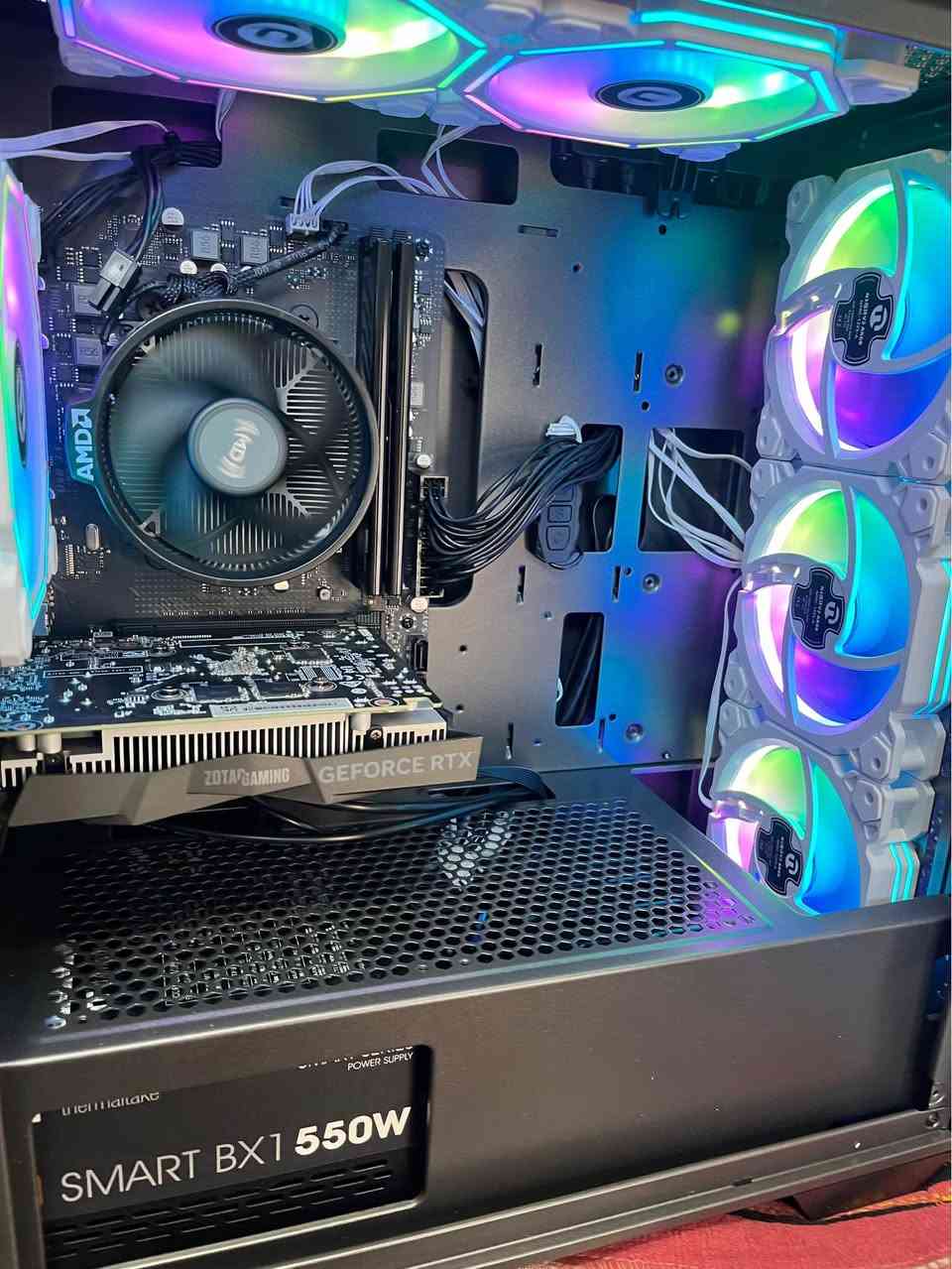 للبيع

R7 5700g
Mb b450
Rtx 3050 6gb zotac
Ram 16 gb ddr4
256 gb ssd
500gb hdd
Pus 550 

675 الف

توصيل متوفر
مكانها موصل

Case 6 fan aRGB موصل, نينوى


**إذا كنت صاحب هذا الإعلان وتريد حذفه لأي سبب، رجاءا أرسل رسالة إلى الدعم الفني**