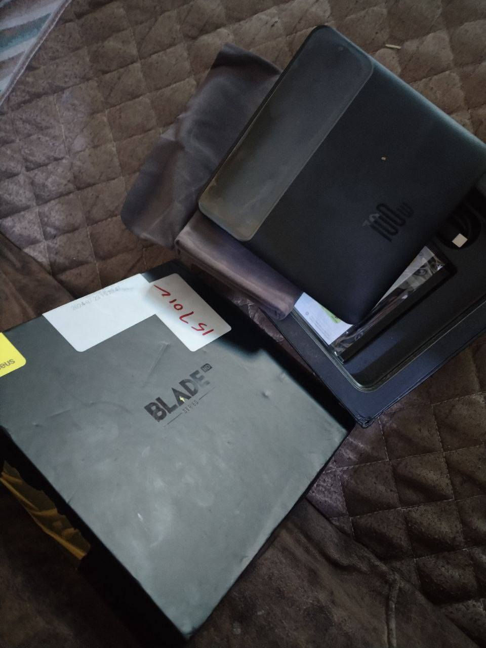 بور بنك Baseus Blade 100W  السعر75


**إذا كنت صاحب هذا الإعلان وتريد حذفه لأي سبب، رجاءا أرسل رسالة إلى الدعم الفني**
