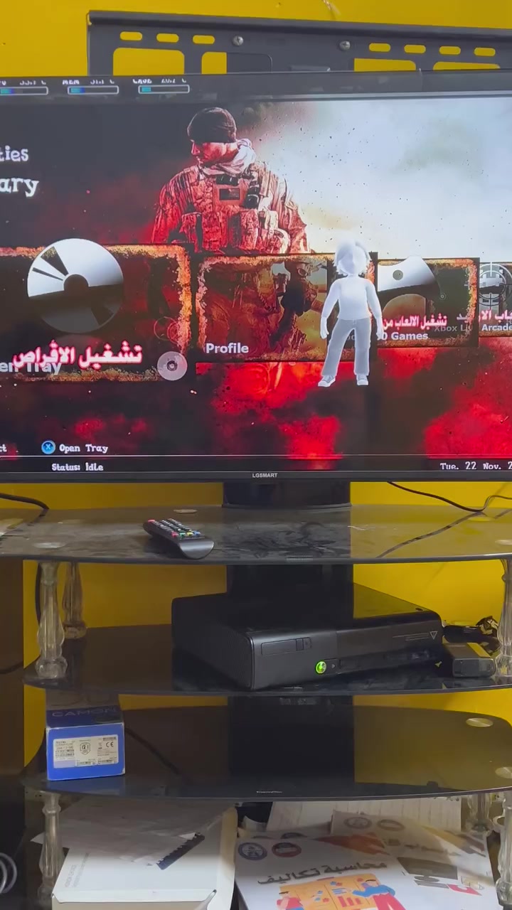 🎮 للبيع Xbox 360 E بحالة جيدة 🎮
جهاز Xbox 360 E نظيف ويعمل ممتاز.

🔹 المواصفات:

- الذاكرة: 250 GB

- عدد الألعاب: 27 لعبة قوية

- من ضمن الألعاب: Call of Duty, Darksiders 1, Darksiders 2, PES  و جيتي اي الاجزاء كلهن وغيرها من الألعاب الحماسية 🔥

🔹 الإكسسوارات:

- يدتين تحكم

  - يدة بلوتوث

  - يدة واير

💰 السعر:100الف  

⚠️ السعر قابل للتفاوض البسيط

اللي مهتم يراسلني على الخاص 📩


**إذا كنت صاحب هذا الإعلان وتريد حذفه لأي سبب، رجاءا أرسل رسالة إلى الدعم الفني**