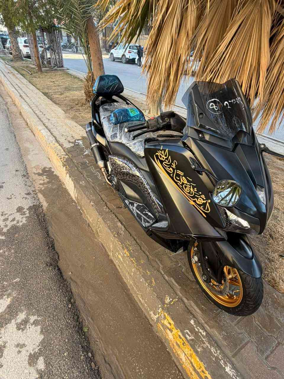 سلام عليكم TMAX530دراجه وكاله بيه اكزوز رياضي اصلي بيه كلجات رياضي من الخرج جاي بيه
تجوه الدواجه خير من الله سعر 42و بيه مجال مكاني كربلاء ***********واني خادم
