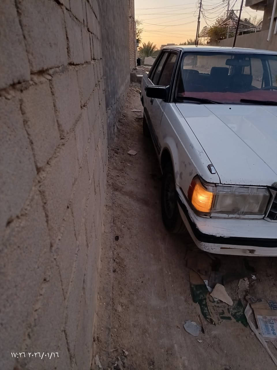 السلام عليكم
سوبر موديل 85 رقم بغداد سنويه لل 27 شرط امداور 

 مكينه وكير ثنين ونص حداديه 70بل ميه كهربائيات شغاله كلهه تبريد بس غاز شرط مكاني سوق الشيوخ السعر37 ***********
