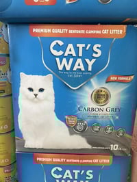 رمل قطط كاربوني • سريع التكتل • بسماية