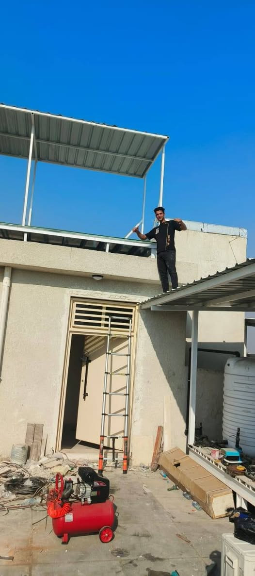 حداد كافة أنواع الحداده
اسعار مناسبه لعمل الكرفانات  
وعمل بيوت والكرفانات الموقعي والمزارع
والسقايف بانواعها
وعمل المخازن للبيوت والمحلات 
حسب طلبك سندويج عادي$ ضد الحريق 
عملنه يشمل الابواب الشبابيك 
اسعار تنافسيه سعر غير الي بالسوك  
نعمل بحرافيه شغل درجه اولى أبواب 🚪 شبابيك 🪟
سقائف 🏖كرفانات 🏦 أعلانات ضوئيه  🖼 
واسعارنا مناسبه 
العنوان البصره 
ماعليك فقط الاتصال ومراسله على الأرقام التاليه 
***********📲📱***********
