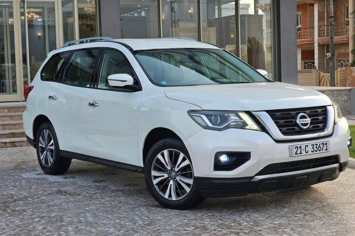 للبيع أو المراوس
سيارة نيسان باثفندر خليجي موديل ٢٠١٨ 
لون أبيض صدفي 
رقم سليمانية جديد باسمي
مكفولة كفالة عامة عدا مكانين بارد بسيط
محرك ٦ سلندر 
داخل بيج
تبريد ٣ قطع
تخم تاير وبطارية جديد
ماشية ١٣٠ الف 
سيارة ما ناقصها برغي وشرط الفحص
رايدها ب ١٩٥ ورقة وبيها مجال بسيط 
مكان السيارة تكريت العلم
للأستفسار ***********
***********
