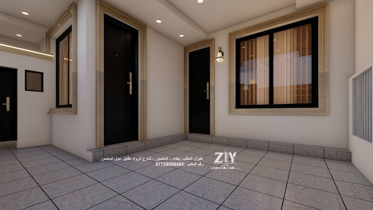 تصميم  مخطط طابق ارضي مع مخطط طابق اول والسطح مع ملحقاته مع واجهة نيو كلاسيك 
المساحه 160 متر 
المحافظه ديالى 

لطلب التصاميم من كافه المحافظات يمكنكم مراسلتنا على واتساب ***********
او زيارة موقعنا في بغداد-المنصور-شارع الرواد مقابل مول المنصور-بناية المنصور رويال-ط٢_رقم المكتب.c14 مقابل المصعد⁩⁩
