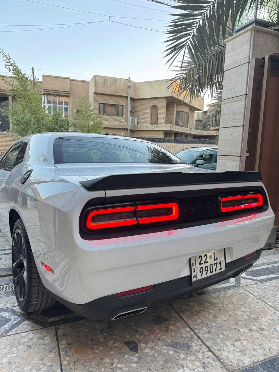 السلام عليكم ⭐
. دوج جالنجر موديل 2022 بدون ايرباك
. وارد أمريكي حادث خفيف
.ممشى السيارة 75mi
.مواصفات sxt
. بصمة + بصمة ابواب
. تشغيل عن بعد
. شاشة كبيرة
.شفتات ستيرن
. سستم صوت الباين مع دمام بالصندوك
. تحكم ستيرن
. كاميرة خلفية
. مانع انزلاق
. السيارة جديدة وجاهزة من جميع النواحي
. مكان السيارة بغداد
للتواصل ***********
