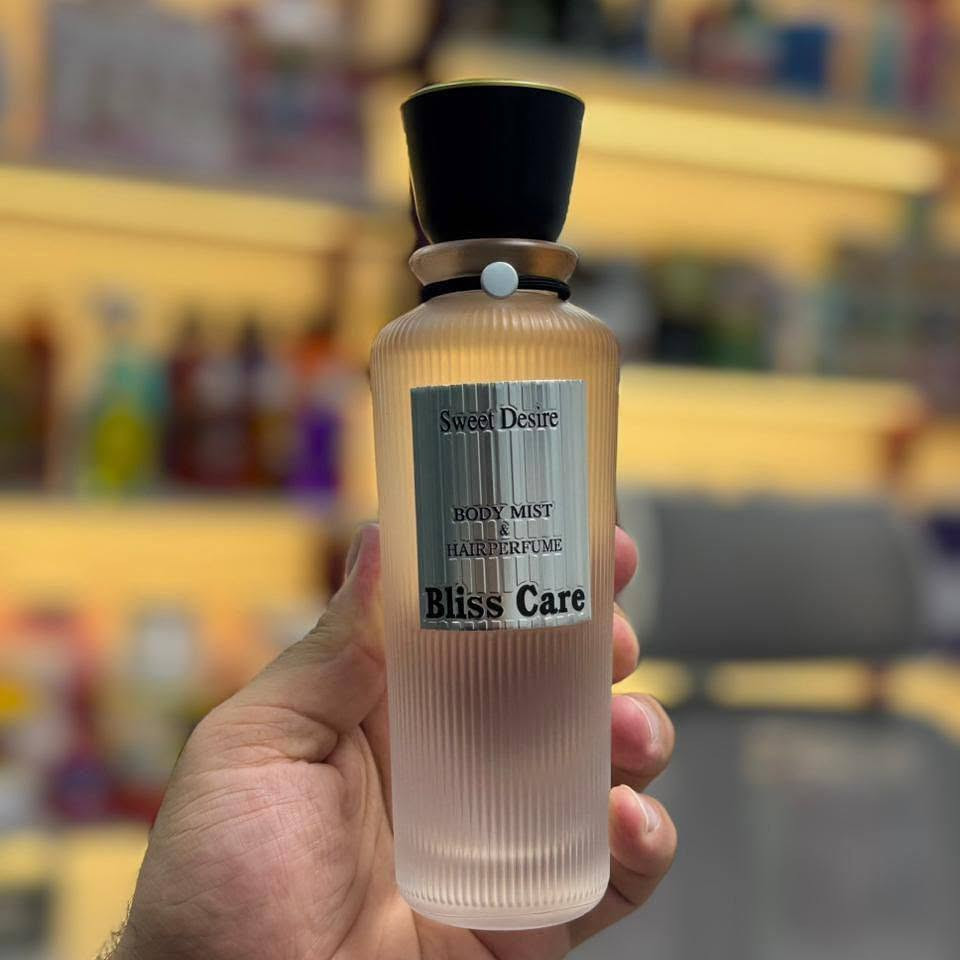 توفر عدنا عطر Bliss Care هو رذاذ عطري مزدوج الاستخدام للجسم والشعر 
تتوفر هذه المنتجات بروائح متعددة مثل 
Scarlet، Purple Aura، و Sweet Desire.
تتميز بتركيبة خفيفة وثباتية عالية قد تدوم حتى 24 ساعة.

🔹متوفر في يم #ماركت_ازل
🛵يوجد خدمة توصيل
📌ناحية الوحدة-الخالصة-مقابل مدرسة الشهيد زاهد


**إذا كنت صاحب هذا الإعلان وتريد حذفه لأي سبب، رجاءا أرسل رسالة إلى الدعم الفني**