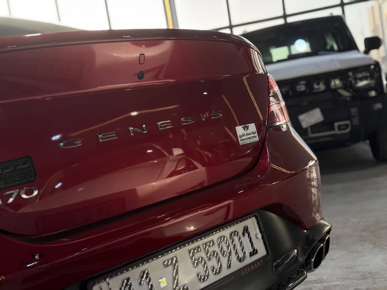 سلام عليكم ورحمة الله وبركاته 
للمراوس فقط فقط السعر 195 
جينسس G70 2023
🚦فول مواصفات ماعده الفتحه 
🛣️ ماشية 30 ألف كيلو
✅ السيارة كلش جديدة
⚙️ محرك 2000
🚘 وارد معوقين بغداد / أتعهد بالوكالة
🔧 4 سلندر تيربو
🛡️ حادث بنيد فقط/
📡 رادار أمامي
📡 رادار جانبي
📡 رادار خلفي
🖥️ شاشة كبيرة
🎥 كاميرا خلفية
❄️ تبريد قطعتين
🔁 إشارات بالمرايا
💺 كشنات جلد
✨ وبعد بيها هواي مواصفات صعبه اعدده 
مكاني البصره الهارثه 
***********
