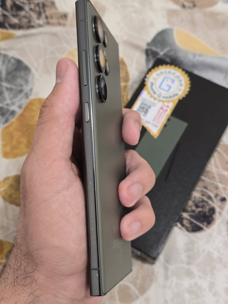 السلام عليكم
سامسونج S23 الترا زيتوني عربي شرق اوسط ذاكرة 256 العشوائية نسخة ال 12 كيكا دبل خط كارتون والكيبل موجود دبوس الشريحة موجود حتة وصل الشراء سعر 725 مكاني بغداد الكرخ


**إذا كنت صاحب هذا الإعلان وتريد حذفه لأي سبب، رجاءا أرسل رسالة إلى الدعم الفني**