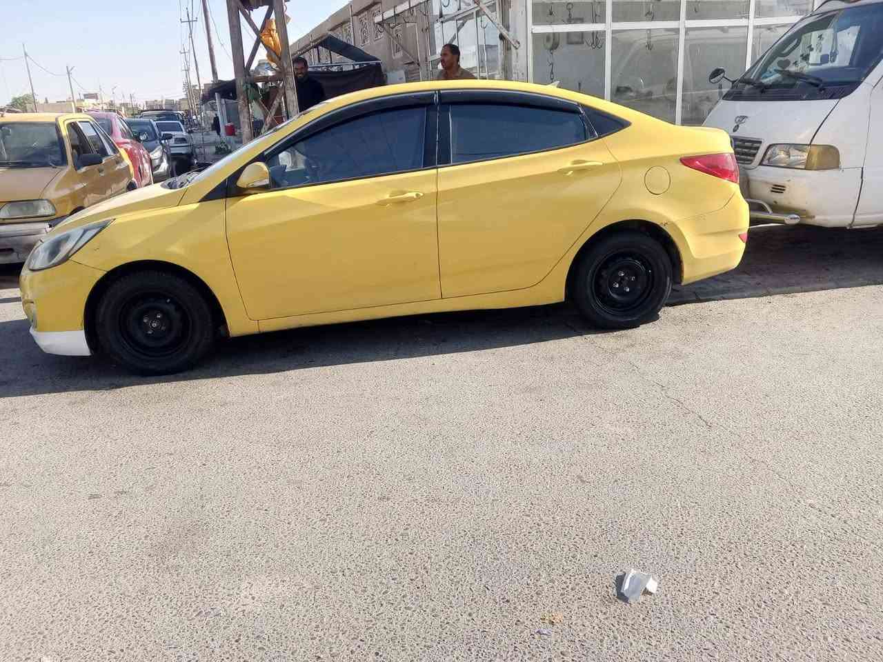 للبيع اكسنت موديل 13 سياره جاهزه من كير مكينه تبريد حداديه تخم تاير خير من الله مكان سياره حله البكرلي السعر 75 الاتصال ***********
