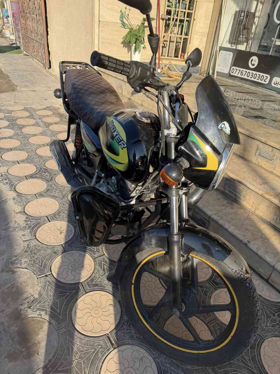 السلام عليكم
درجه بوكسر 
نضيفه مكفوله 
مكاني بغداد 
***********
