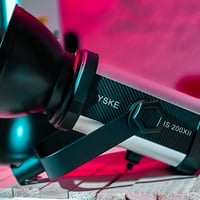 اضاءة مستمرة 200 واط باي كلر  شمسي ابيض ثلجي  تحكم كلفن تدرج لوني  تحك...