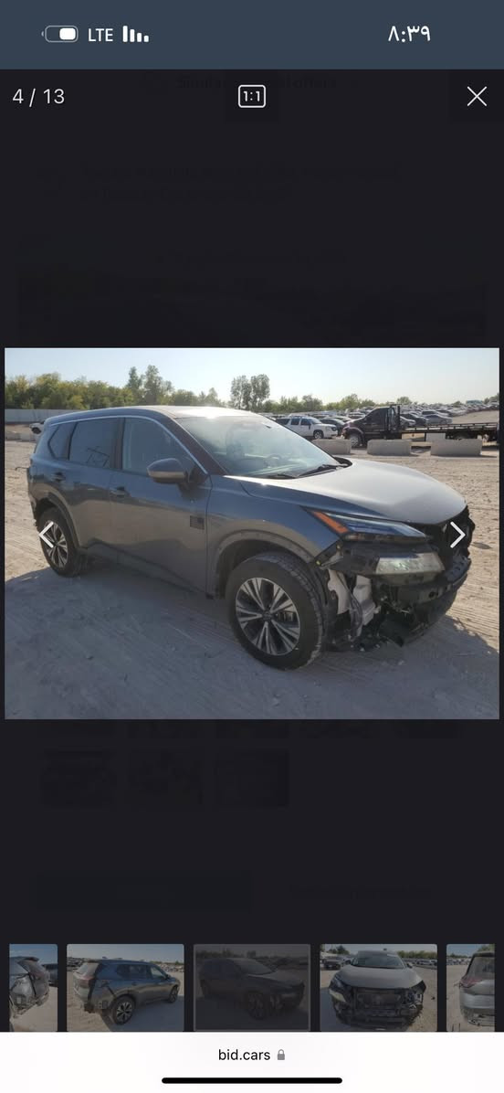 السلام عليكم
نيسان روج 
موديل 2023
محرك 1500 تيربو 
بدون صبغ بدون تبديل 
صور امريكا داخل المنشور 
سياره رقم بغداد بسمي 
عنوان / بغداد. الكرخ 
السعر 170 وبيه مجال 
هاتف ***********
