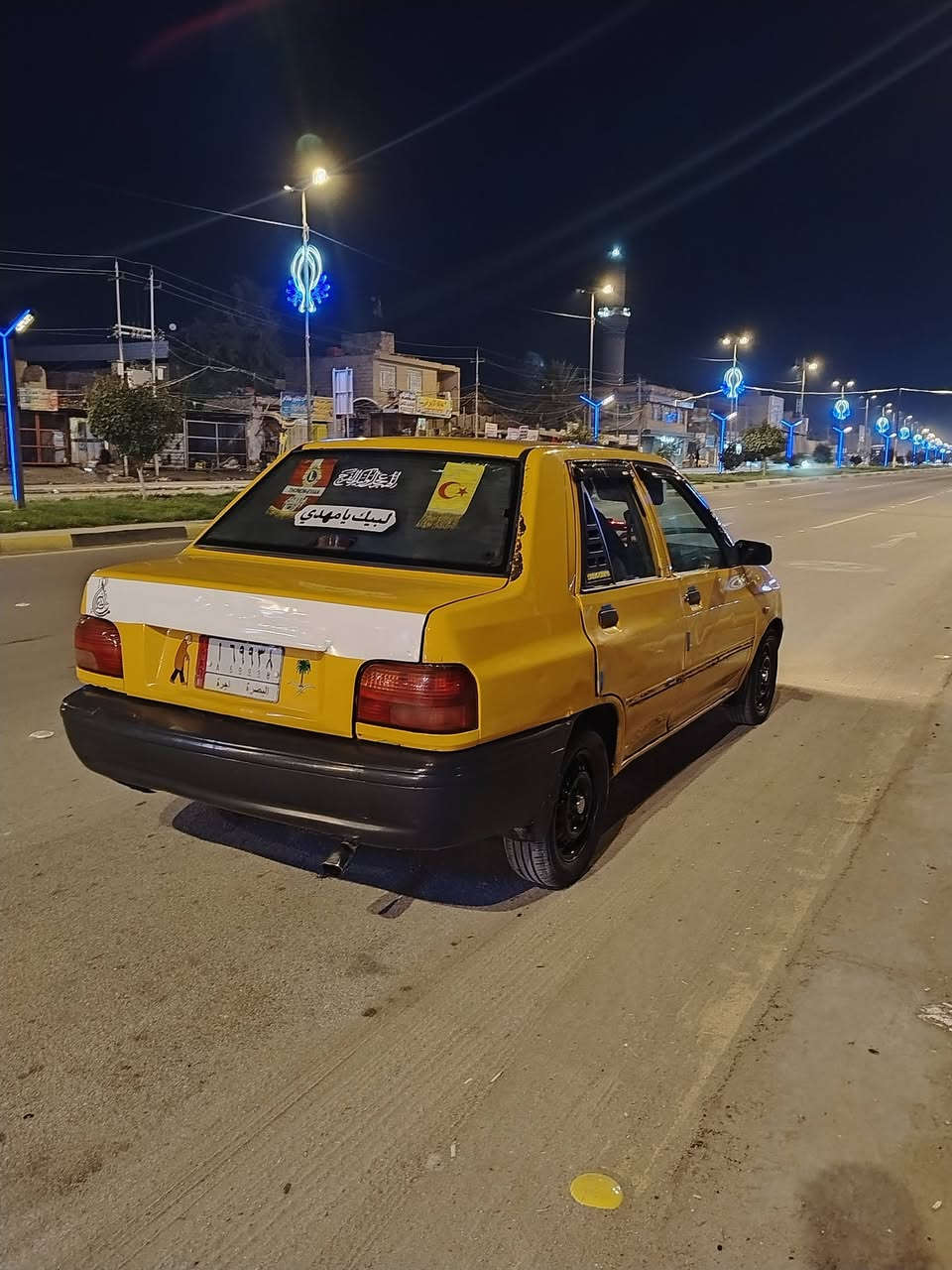 السلام عليكم
سياره سايبه للبيع مديل 2018 
رقم بصره بسمي تحويل ثاني يوم باقي بس استلام لواحات
السياره بيها خياسات اكو بيهن معمرات و اكو باقيات
كير ماابي كلشي حلو المكينه سوده وكايمه بس تبخير
حداديه زينه التبريد شغال الشواصي حلوات 
السعر35 وبيها مجال واذا مراوس هم اراوس 
العنوان كربلاء حي العسكري قرب سيد محمد الموسوي
الرقم ***********
