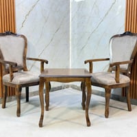 ميز طعام 2 كرسي منشأ تركي 😍🇹🇷   للحجز والاستفسار يمكنك مراسلتنا على ال...